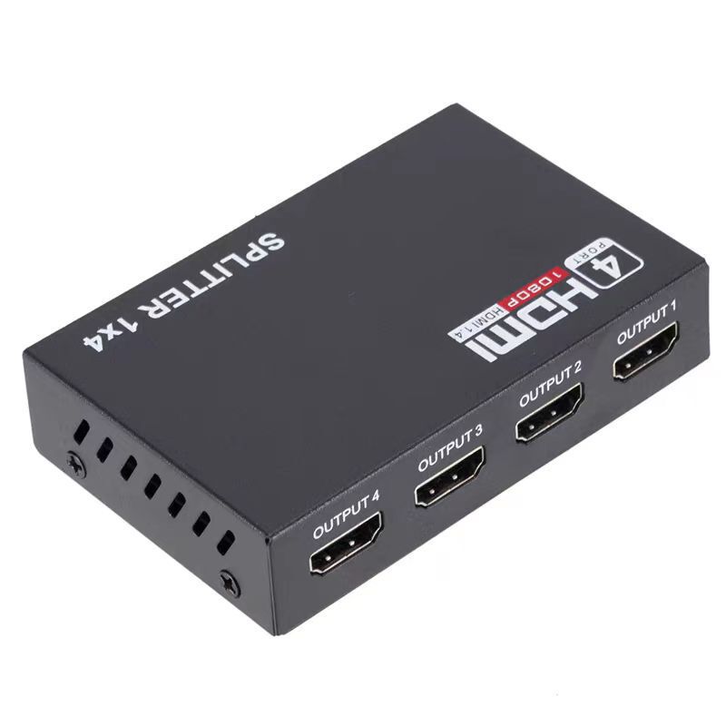 Hdmiハイビジョン分配器hdmi 1分4 hdmi一進四出分配器は4k x 2k ps4 3dをサポートしています。|undefined