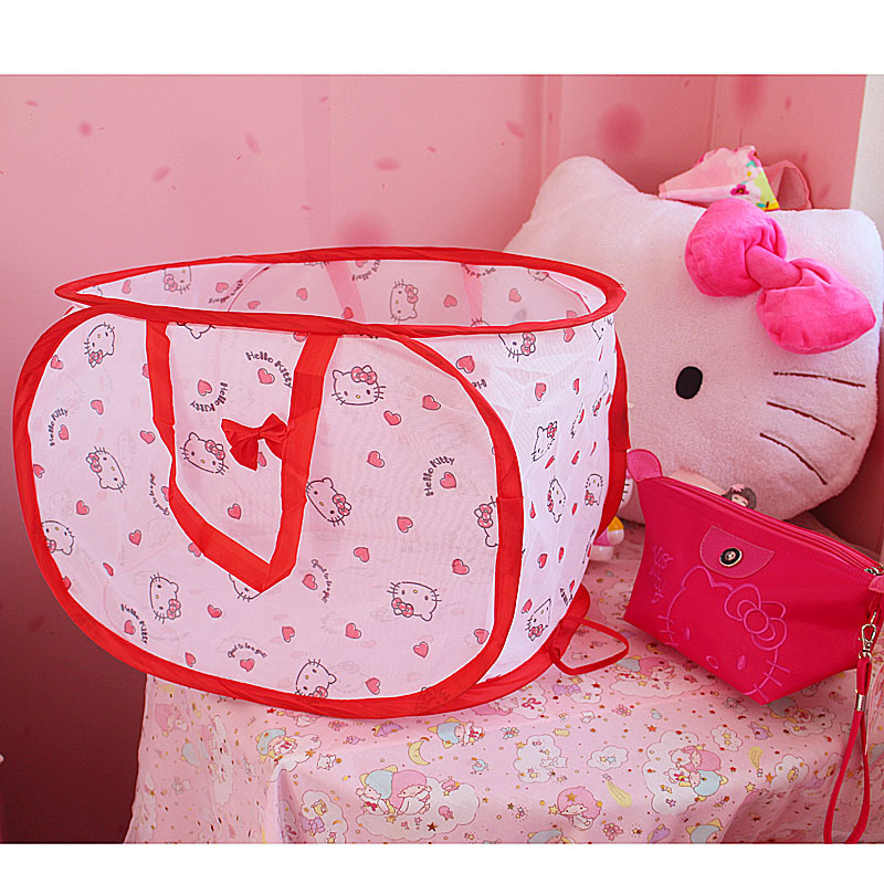 Cartoon Laundry Basket, Dirty Clothes Basket, Fabric Household Bathroom Clothes Frame, Foldableable Storage Basket, Clothes Basket