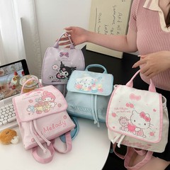 正規版授権サンリオ紐引きリュックサッククロミアニメ学生幼稚園カバン工場卸売カバン