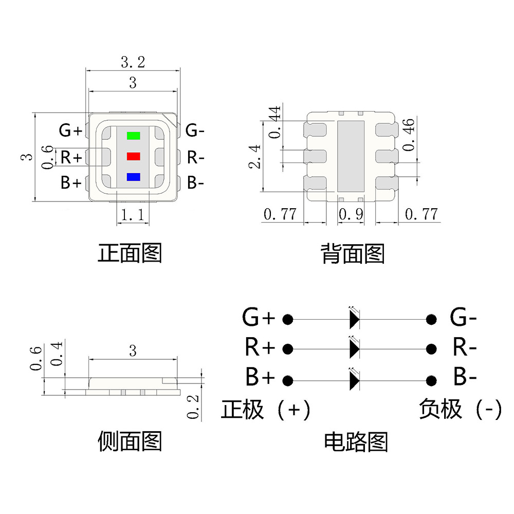 3030ѹRGBȫʻרø3030һƬʽled