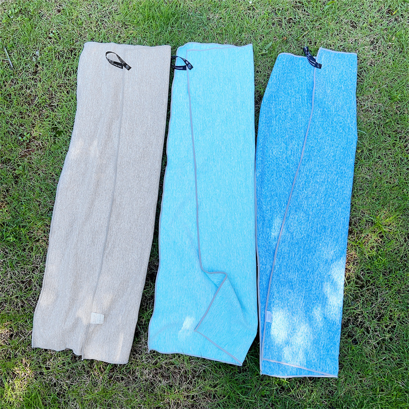 Serviette de sport double face en microfibre cationique à séchage rapide pour essuyer la transpiration en extérieur_voghion.com