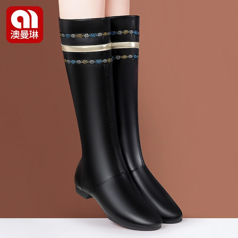 Монгольские танцевальные туфли, этнические танцевальные туфли, танцевальные ботинки, высокие сапоги, кожаные сапоги на мягкой подошве, танцевальные ботинки для художественного экзамена, унисекс