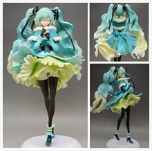 公主殿下初音未来Miku手办摆件 夏雪草初音1/7动漫手办模型二次元