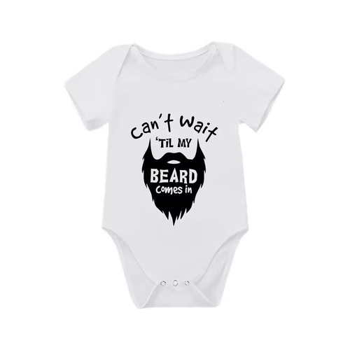 Amazon Cross-border Hot DIY Printed Summer Thin Men Women Baby Kids Short Sleeve Climbing Suit Onesie