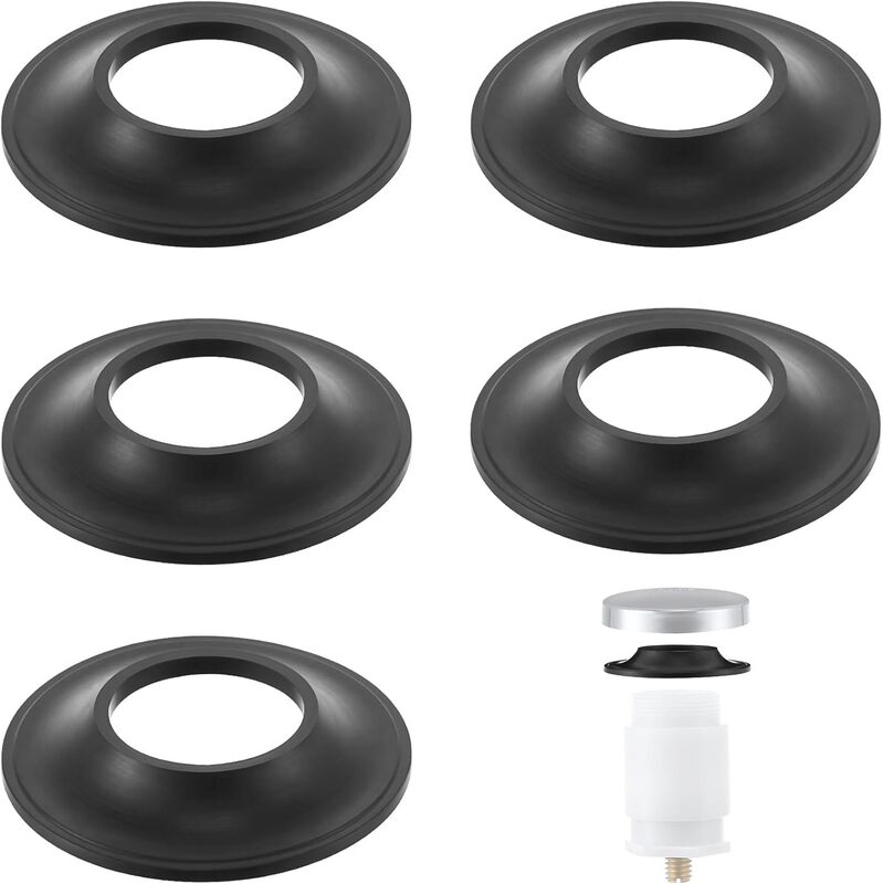 Bounce Bathtub Drain Stopper Water Rubber Ring Bathtub Clogging Gasket High Elasticity Rubber Seal Prevent Leakage