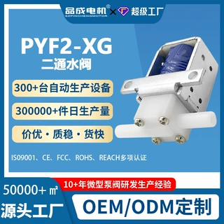 品成 迷你电磁阀水阀饮水机家电工程塑料节能稳定电磁水阀定制