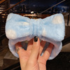 Coral headband, hair accessory for face washing with bow, Korean style, wholesale