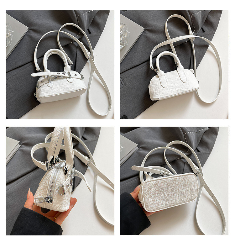 A simple and individual hand-held shell bag, a new Spring/Summer 2025 niche fashion casual shoulder bag, a trendy and stylish crossbody bag undefined