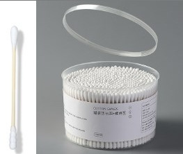 綿棒工場、使い捨て化粧綿棒、耳かき用両頭竹棒、綿棒袋、箱入り、メーカー直送|undefined