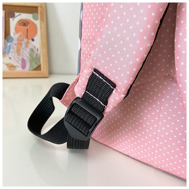 Minnie Mouse Backpack - Kawaii Pink Schoolbag for Kids