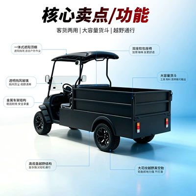 Electric sightseeing car, golf Elektrik qolf avtomobilləri