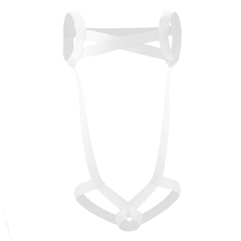 CLEVER-MENMODE personalidad de los hombres moda fitness correa de hombro sexy vinculante cinturón pecho músculo elástico en stock correa de pecho