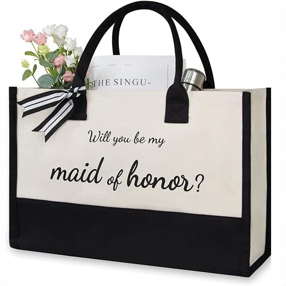 Bolso Tote de mujer de moda de color de contraste transfronterizo de gran capacidad bolso de hombro doble en blanco y negro bolso de ocio literario de alta gama