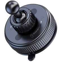 车载手机支架配件汽车迷你磁铁磁吸支架真空滴胶吸盘导航支架底座