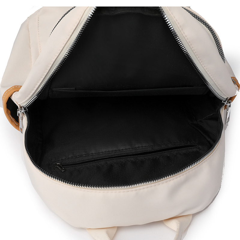 2024 nueva mochila de nylon para mujer, bolso de tela de todo fósforo de estilo coreano de moda, mochila pequeña para madre de viaje de ocio ligero