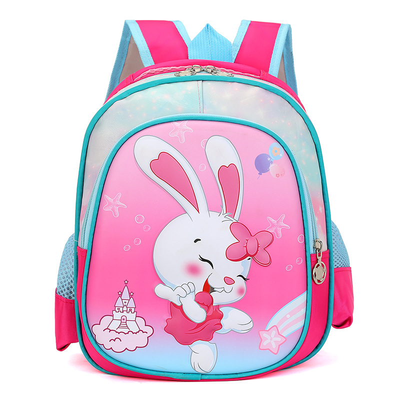 Mochila infantil de dibujos animados para niños y niñas de 3 a 6 años, mochila ligera, moderna y versátil, bolso escolar de moda