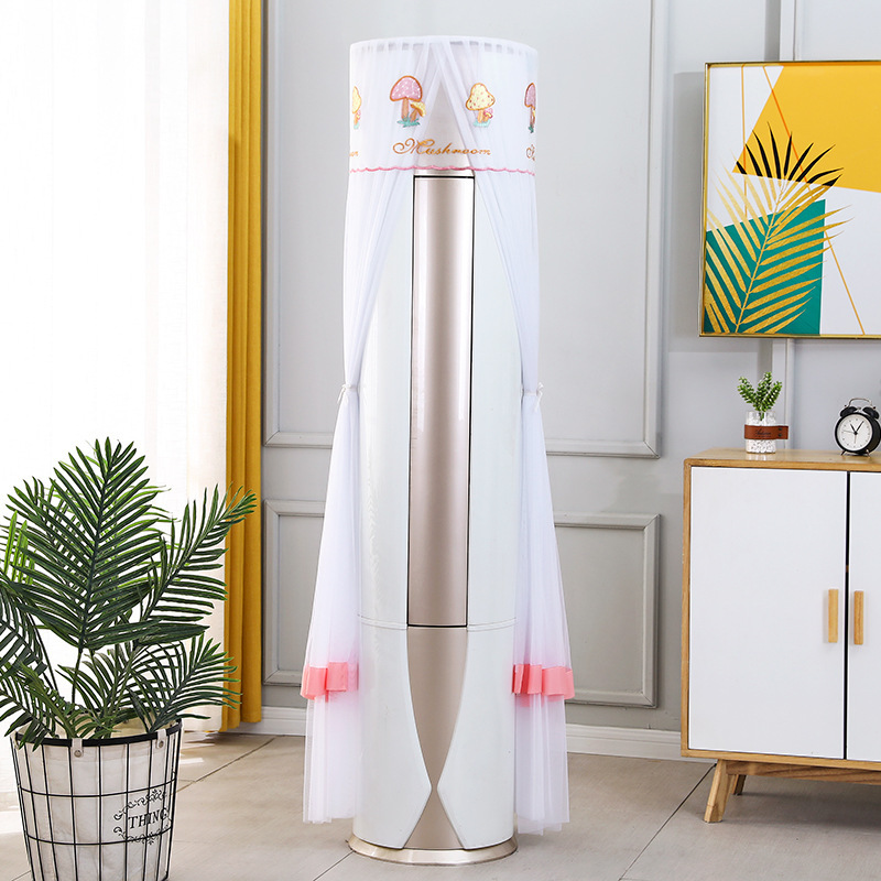 エアコンカバーの円柱形防塵カバーの汎用電源を入れて、格力美ハイアール縦型キャビネットエアコン2024を取らない|undefined
