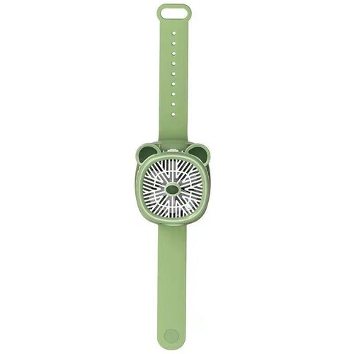 2024 New Cartoon Watch Fan USB Mini Charger Student Outdoor Handheld Small Fan Children's Day Gift