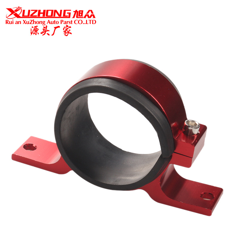 Modificación del coche 50/58MM bomba de aceite soporte fijo Racing bomba de combustible soporte de Instalación rápida abrazadera de filtro