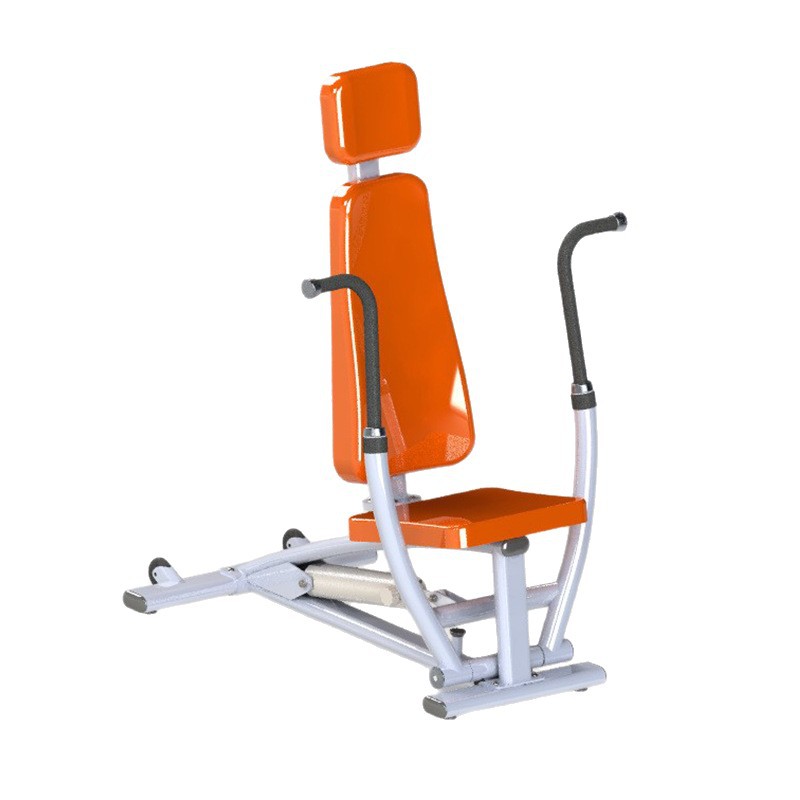 Equipo de gimnasio comercial conjunto completo de entrenador hidráulico de acondicionamiento físico femenino Hummer empuje pecho y piernas espalda pecho y cadera dispositivo