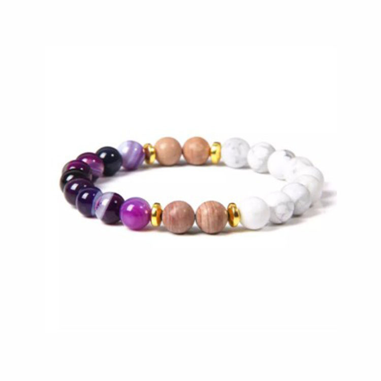 1 Pièce Style Simple Géométrique Alliage La Pierre Naturelle Bracelets display picture 3