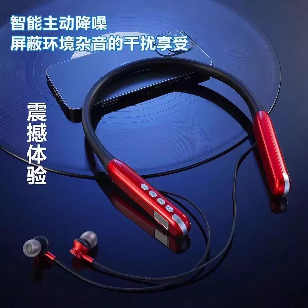 G80 nuevo cuello colgante auriculares inalámbricos Bluetooth deportivo de alto valor facial ultra larga duración de la voz de Berlín reducción de ruido aéreo