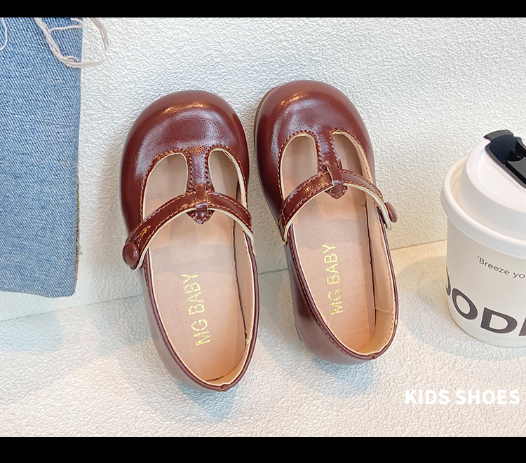 Mädchen Leder Mary Janes Für Den Herbst Kinderschuhe Elegant_voghion.com