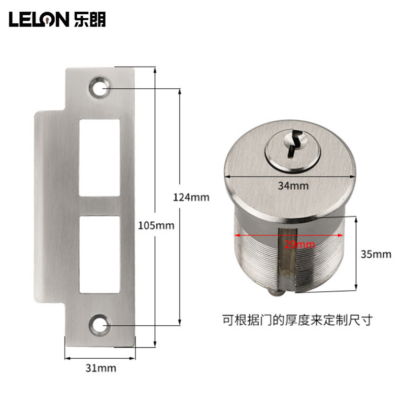 Lelang venta al por mayor reforzado función de bloqueo inverso accesorios de bloqueo de puerta antirrobo American Standard 87 agujero distancia cobre lengua de lujo gran cuerpo de la cerradura