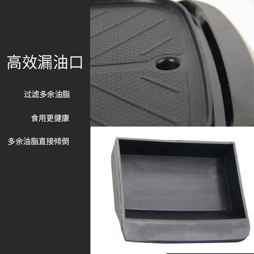 Korean Dual-Broil Grill Combo Electric Hot Pot Household Multifunctional Smokeless Non-Stick Electric Griddle BBQ Machine Wholesale