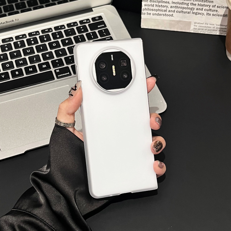 Huawei x3-x5 透明左右折りたたみ携帯電話ケースに適した新しい matex5 つや消し半透明非粘着指紋|undefined