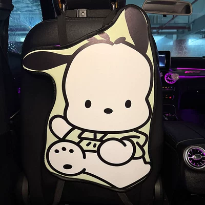 Long Pacha Dog Car Anti-Kick Pad Universal Rear Seat Back Anti-Dirty Protective Pad Car Rear Protective Pad (Chair back anti-kick pad) - long-pacha-dog-anti-kick-pad-1-piece