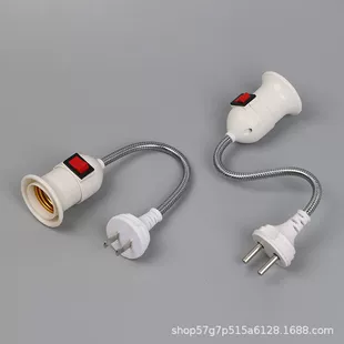 Поворотный патрон E27 для LED-лампы настенный