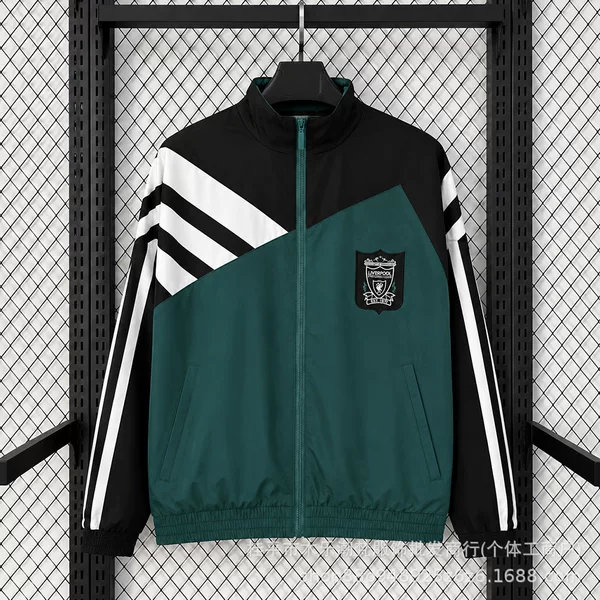 Vintage Jacket Liverpool 1995/96 Casual Sports Culture Jacket Football Training Windbreaker Men's Cross-Border Wholesale