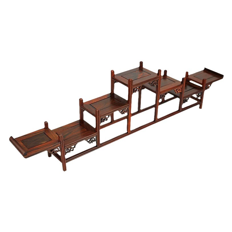 Деревянная стойка для куриных крыльев Bogu, небольшая стойка для хранения, декоративные украшения, чашка для чая, чайник, стеллаж для демонстрации, многослойная стойка для хранения