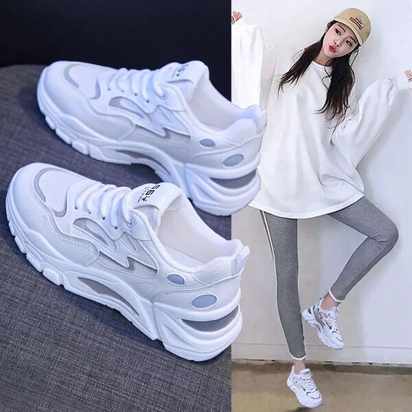 Autumn universal casual sneakers for students platform