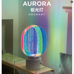 Amazonのホットなクロスボーダークリエイティブ回転ナイトライトオーロラライト充電ロマンチックな雰囲気ライト無段階調光星空