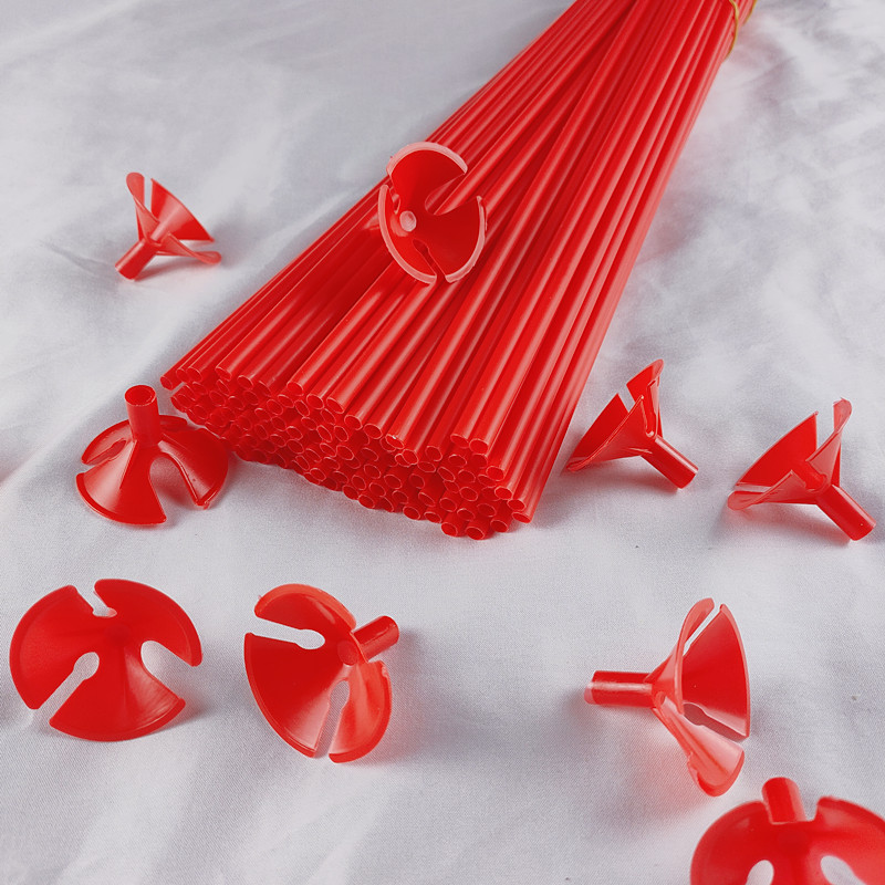 SKU2_红色42厘米100杆子100拖
