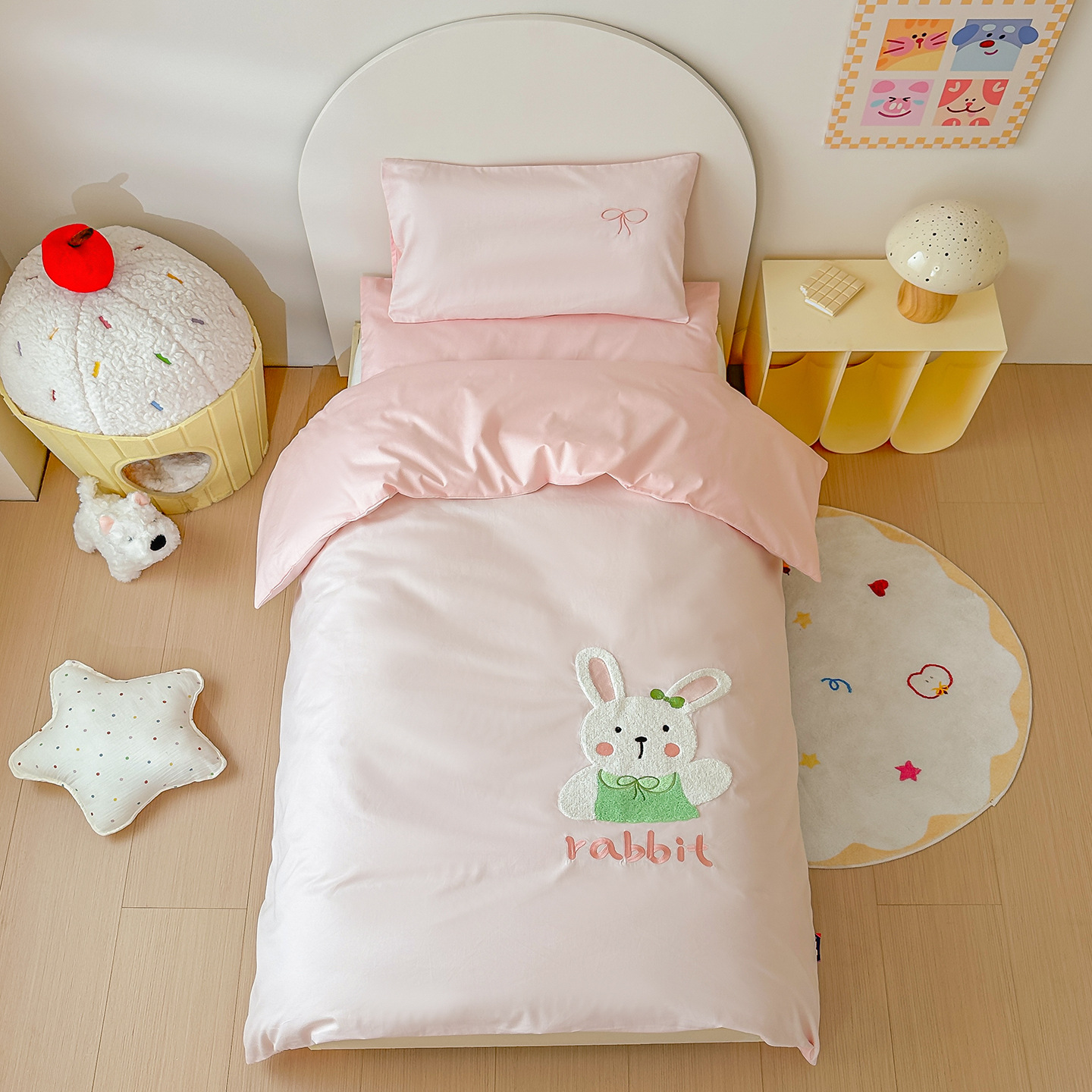 작은토끼보보 (카테고리A/항균/진드기방지/포름알데히드 0)