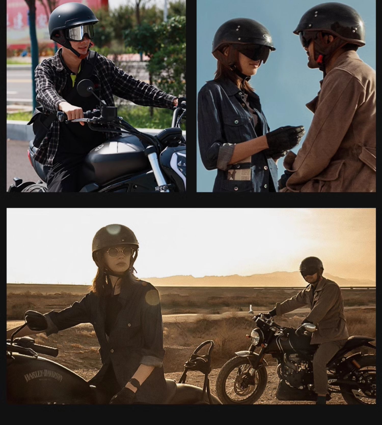 3C Certified Retro Half Helmet Motorcycle Helmet Summer Cruiser