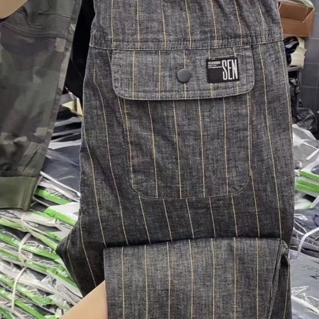 Pantalones casuales de hombre transfronterizos, pantalones delgados, pantalones de tendencia, pantalones de primavera y verano, pantalones de verano para hombres