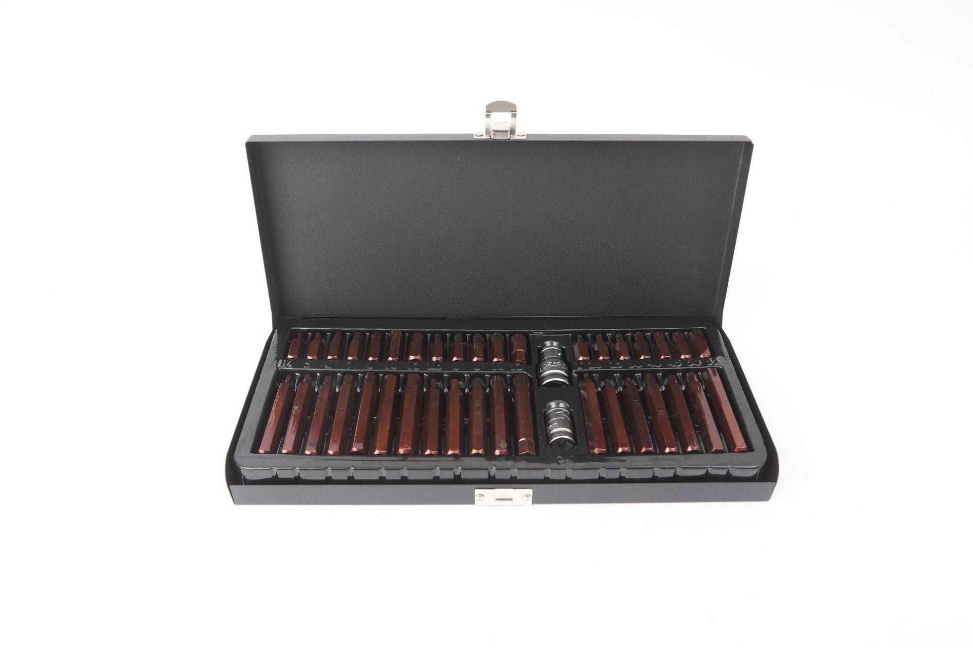 Juego de 40 puntas de destornillador – set de herramientas con llave hexagonal y adaptadores