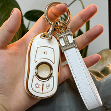 昂科威钥匙套昂科拉GX新君威君越GL68汽车包男女士扣改装饰壳