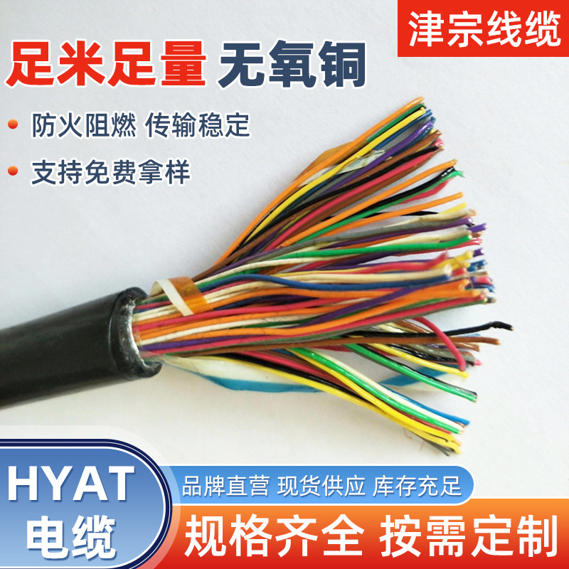 ,HYAT电缆,MKVV电缆 HJVVP 2*6*0.5 通信电缆型号电话电缆