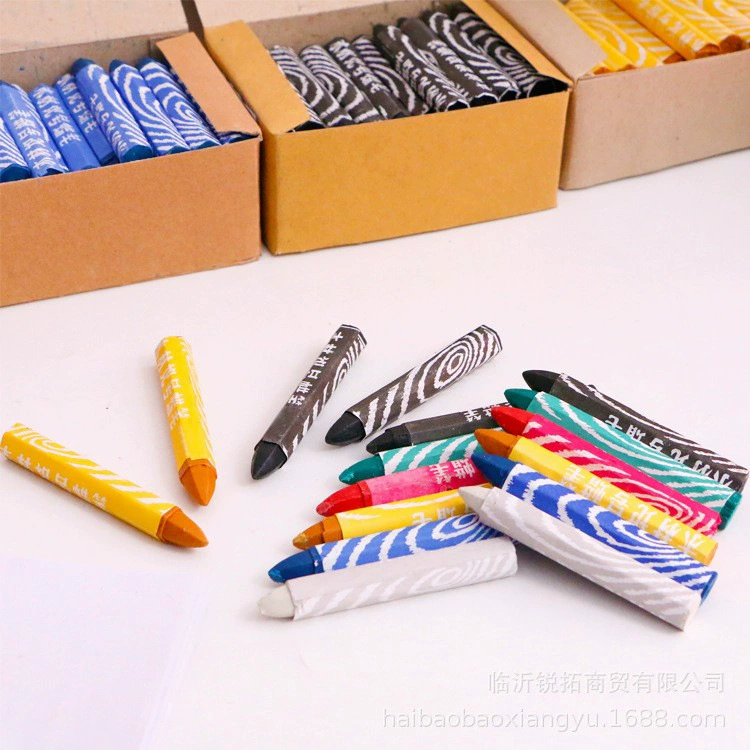 Оптовая продажа, деревянный мелок, промышленный мелок для шин, деревянный маркер, мелок, мраморный маркер с грубой поверхностью, ручка