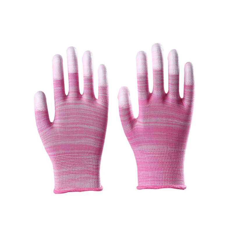 Антистатические перчатки из полиуретана по охране труда с полиуретановым покрытием, износостойкие Нескользящие дышащие тонкие летние электронные Заводские работы из нейлона