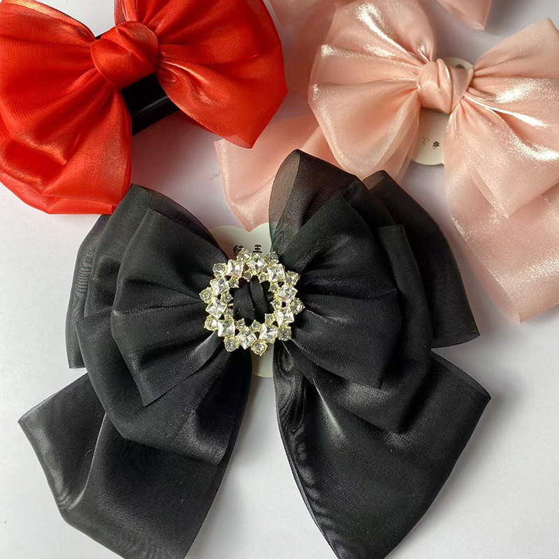 ホット販売 8 センチメートルストリーマー糸織りリボン花靴花帽子花服手袋袖靴下弓アクセサリー