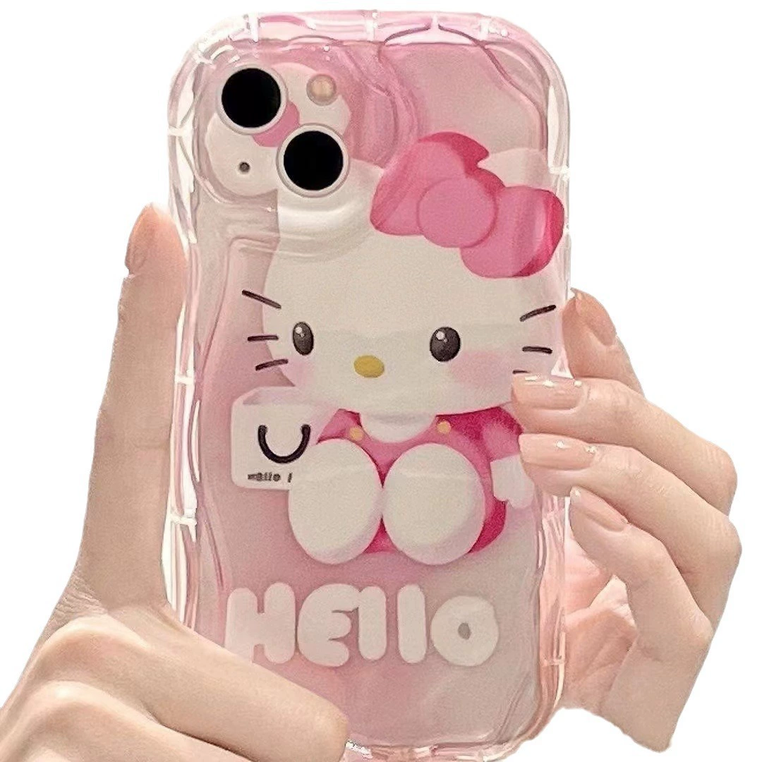 Hello Kitty, совместимый милый чехол для телефона, iPhone 14 Pro, 12