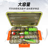Luya waterproof bait box plug -in bait box multifunctional Luya box tool box fish hook storage box fishing supplies