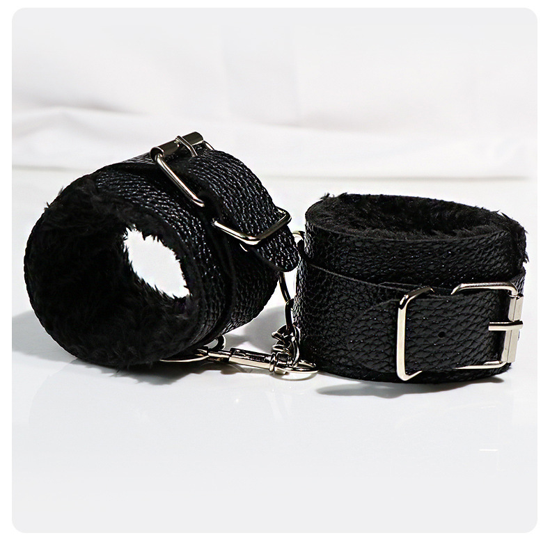 Adult Bondage Kit with Hand and Foot Cuffs, Neck Cuff, Eye Mask and Nipple Clamps — detail image 24