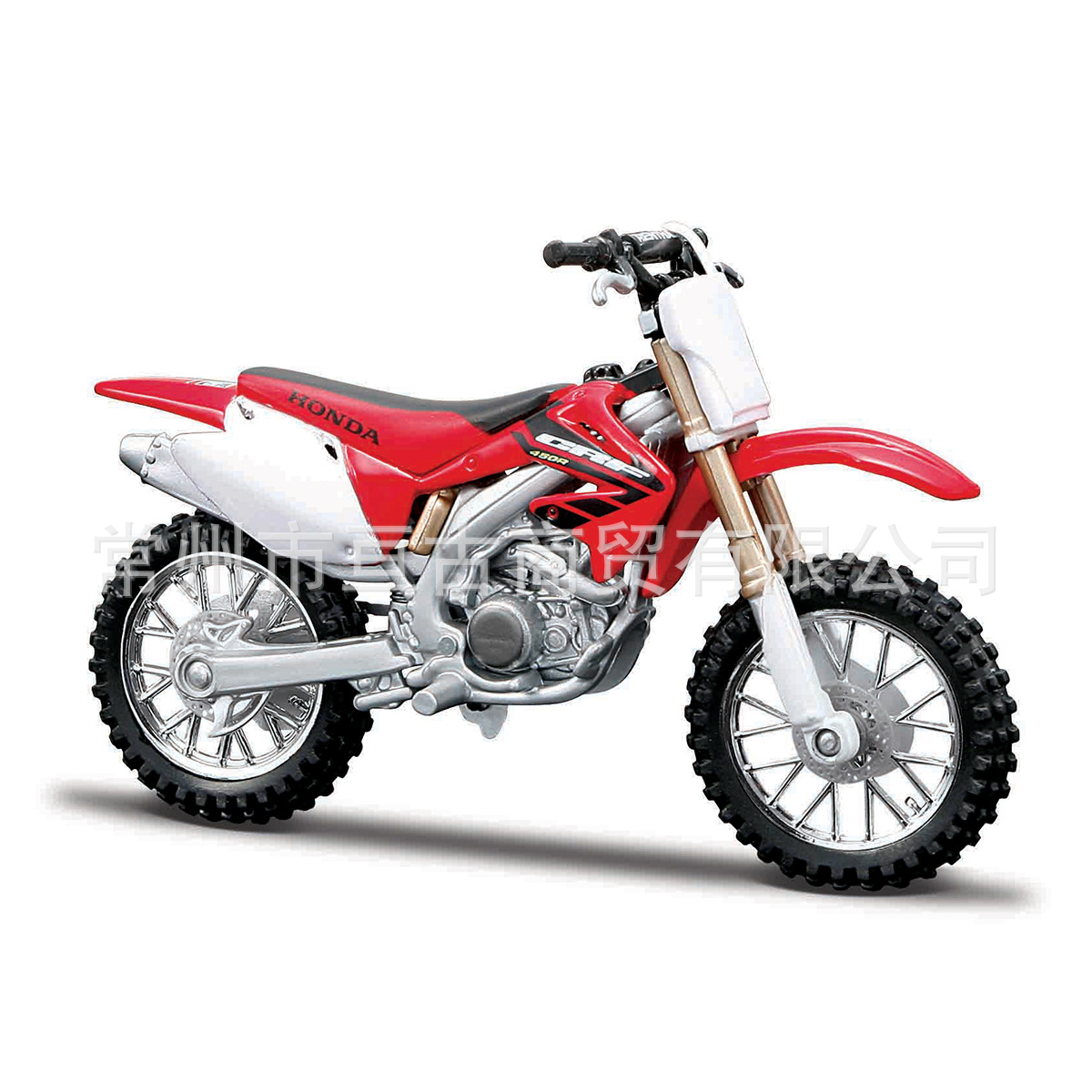 Bimei 1:18 Huthwana FS 450 Supermoto simulación aleación modelo terminado para jugar